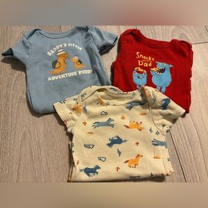Set of 3 Baby Bodysuits with Fun Prints JOE FRESH